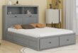 Queen Platform Bed With Storage Drawers