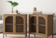 Sideboards With Glass Doors For Dining Room