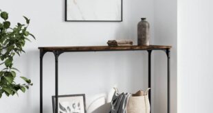 Console Sofa Table With Storage