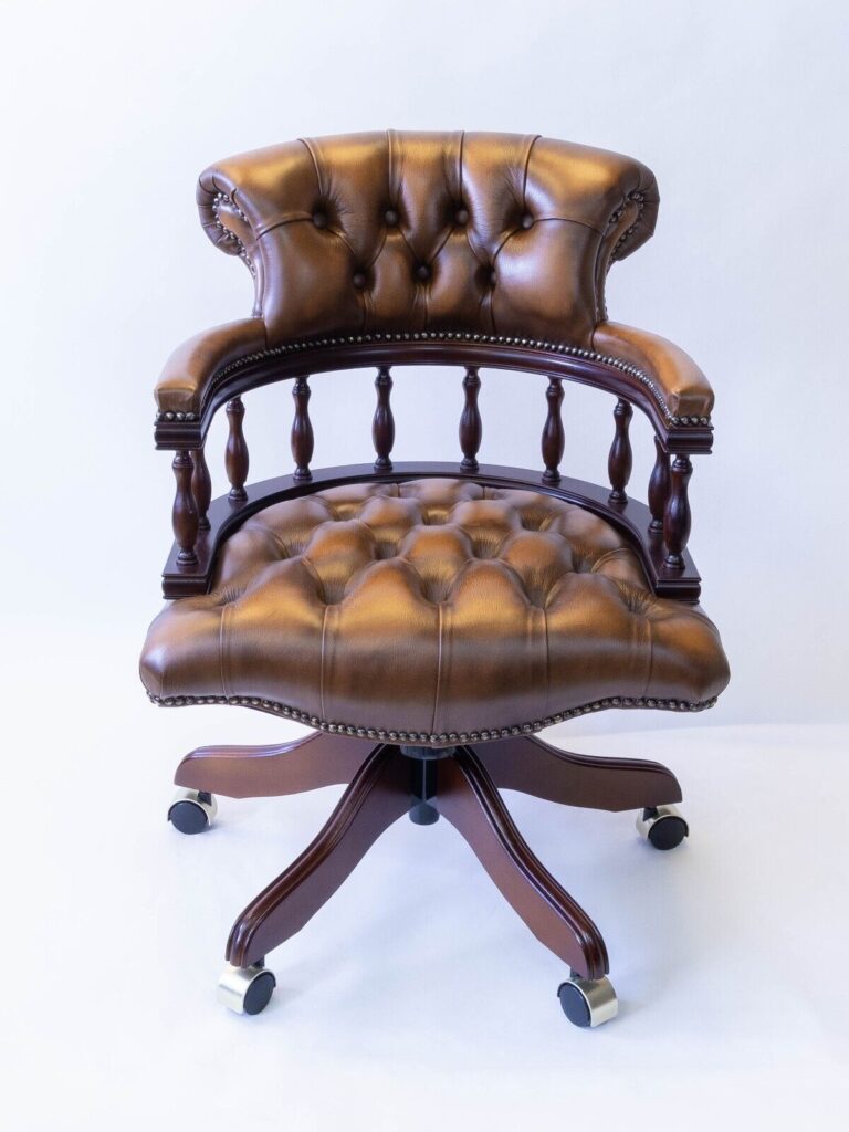 Leather Captains Chair