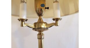 Stiffel Brass Floor Lamp