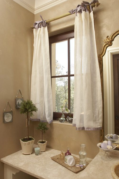 Creative Ideas for Bathroom Window Curtain Designs