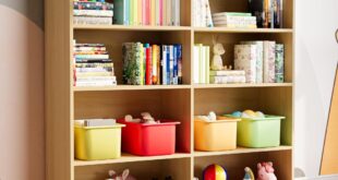 Kids Bookcase With Storage