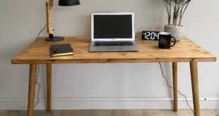 Wooden Home Office Desk