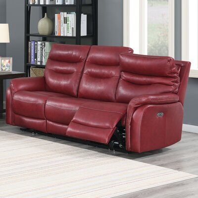 The Modern Appeal of a Red Leather Sofa Set