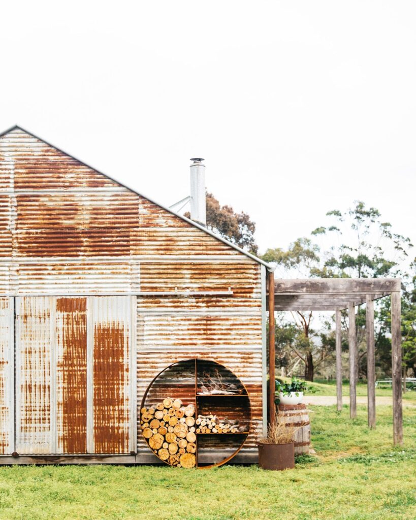 Outdoor Wood Storage Sheds