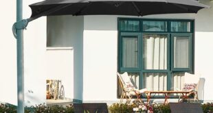 Rectangular Cantilever Patio Umbrella