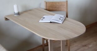 Wall Mounted Folding Table With Legs