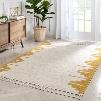 Brighten Up Your Living Room with Yellow Rugs