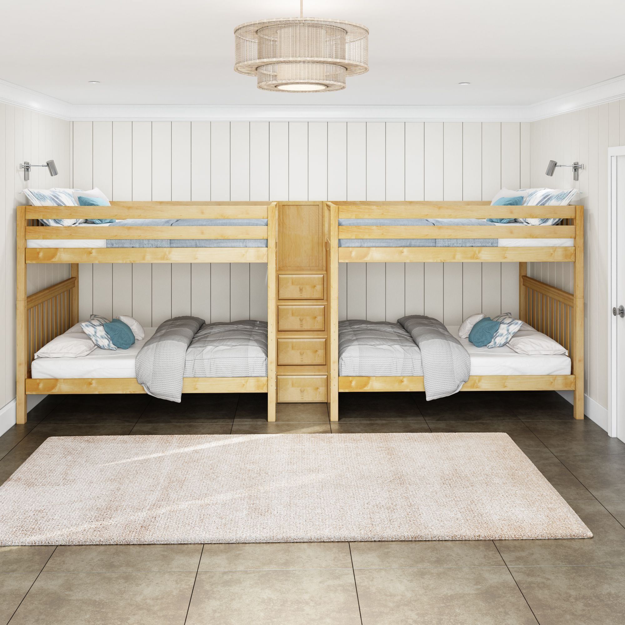 The Convenience of Bunk Beds with Stairs and Storage