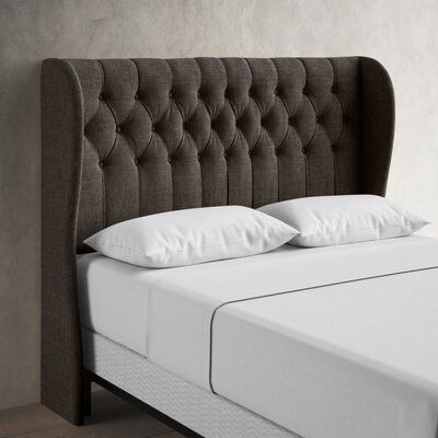Luxurious Tufted Upholstered Headboard Fit for a King