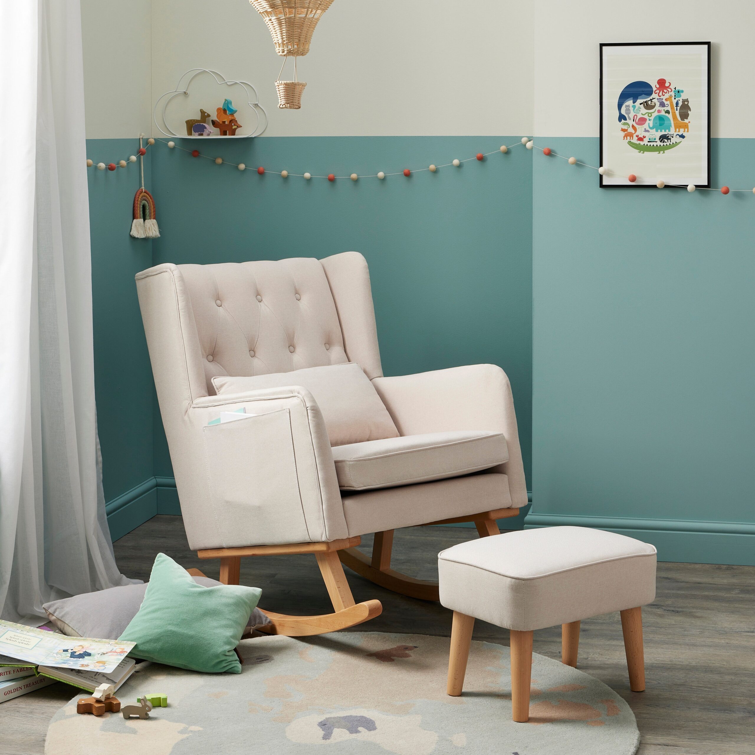 The Comfort and Style of Upholstered Rocking Chairs for Nurseries