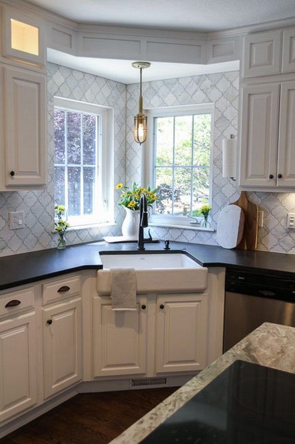 Innovative Designs for Corner Kitchen Sink Cabinets