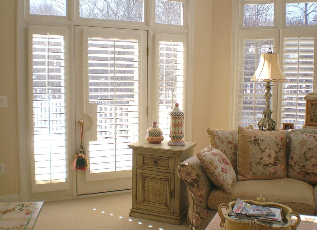 Faux Wood Plantation Shutters