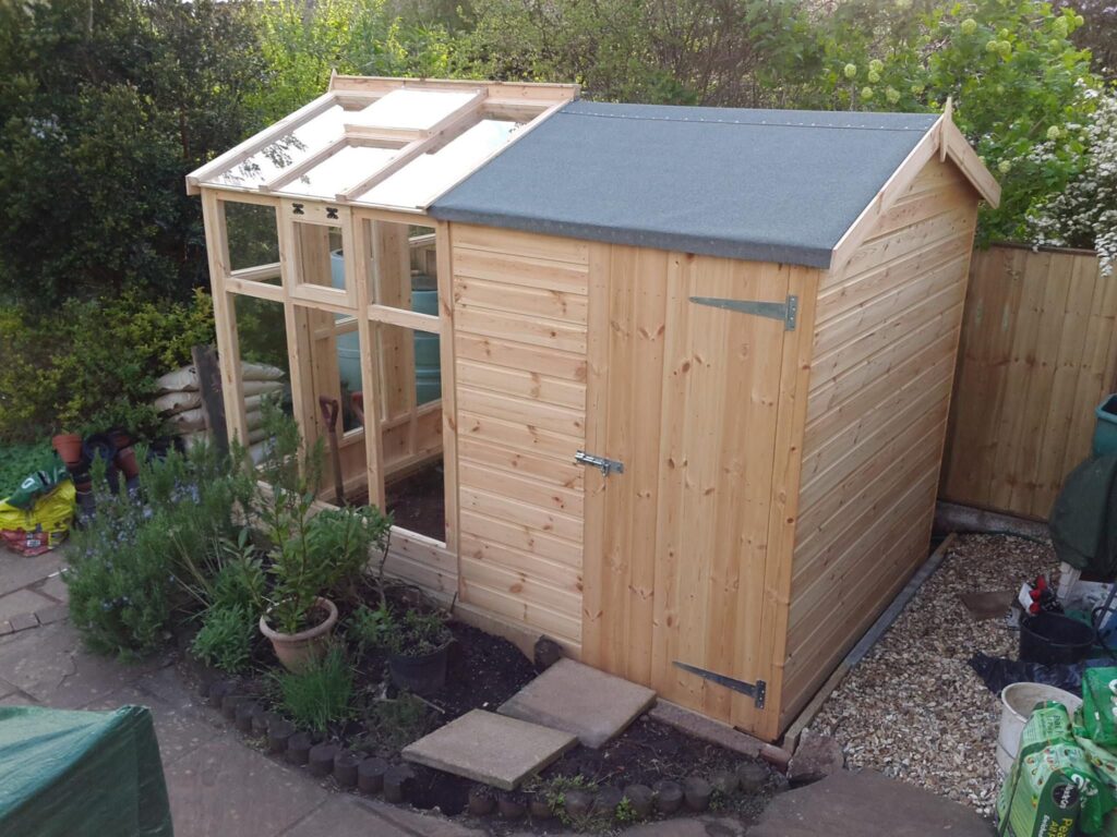 Outdoor Wood Storage Sheds