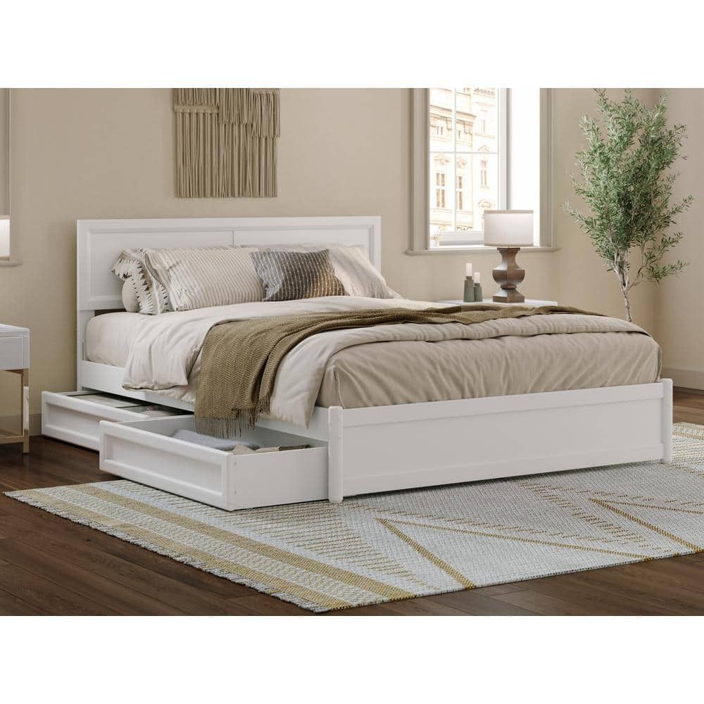 Maximize Your Bedroom Space with a Sleigh Bed Featuring Storage Drawers