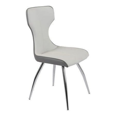 Faux Leather Dining Chairs With Chrome Legs