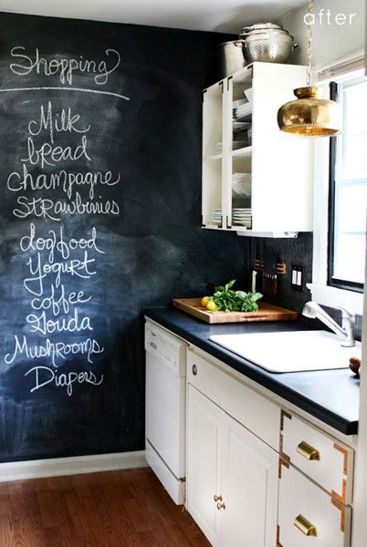 Creative Ways to Use Chalkboard Walls in Your Kitchen