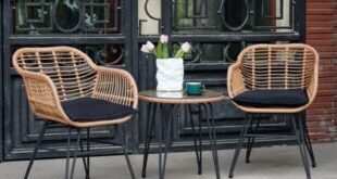 Rattan Garden Furniture Table Set