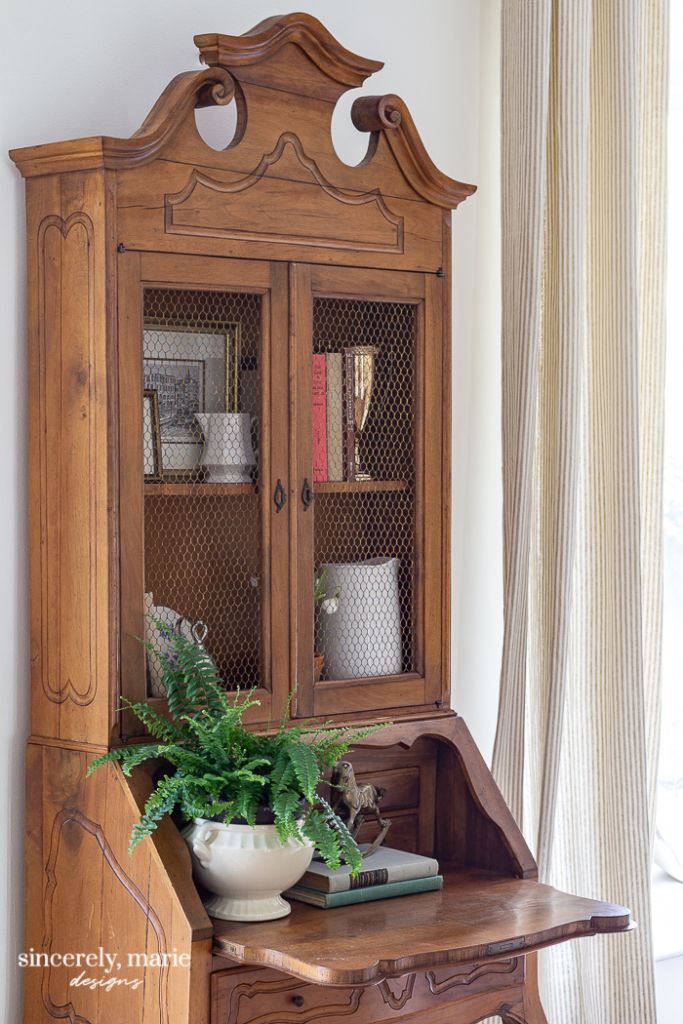 The Charm of Antique Secretary Desks with Hutch