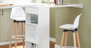 Breakfast Bar Table With Storage