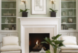 Bookcases Around Fireplace