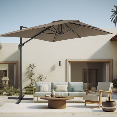 A Guide to Rectangular Cantilever Patio Umbrellas: Stylish Shade Solutions for Outdoor Spaces