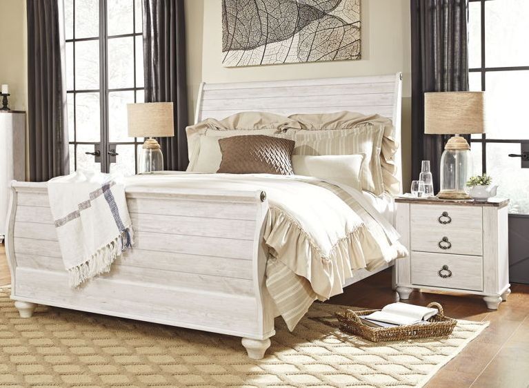 A Stunning White Bedroom Furniture Set Fit for a Queen