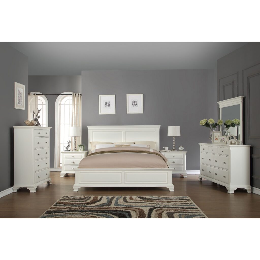 White Bedroom Furniture Set Queen
