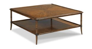 Square Wood Coffee Table With Storage