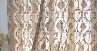 Sheer Damask Curtains