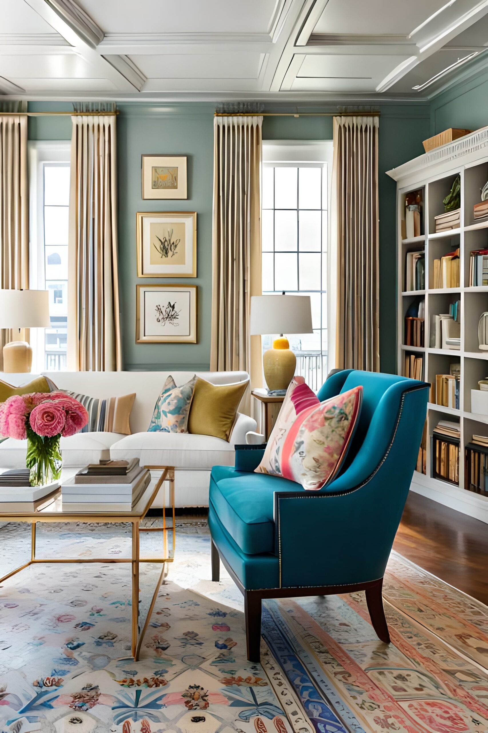 Blue Hues: A Guide to Stylish Living Room Furniture Ideas