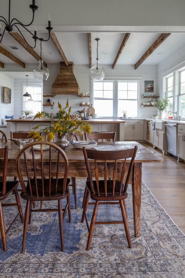 Charm of Rustic Kitchen Tables and Chairs for a Cozy Dining Experience