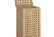 Wooden Laundry Hamper With Lid