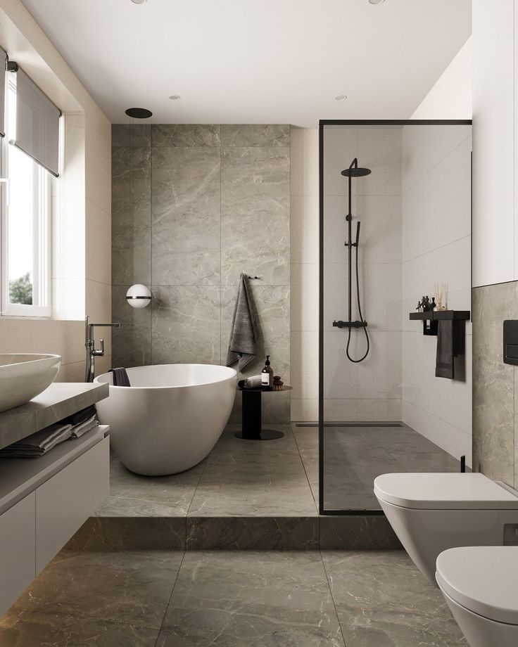 Compact Bathroom Design featuring Bathtub and Shower: Making the Most of Limited Space