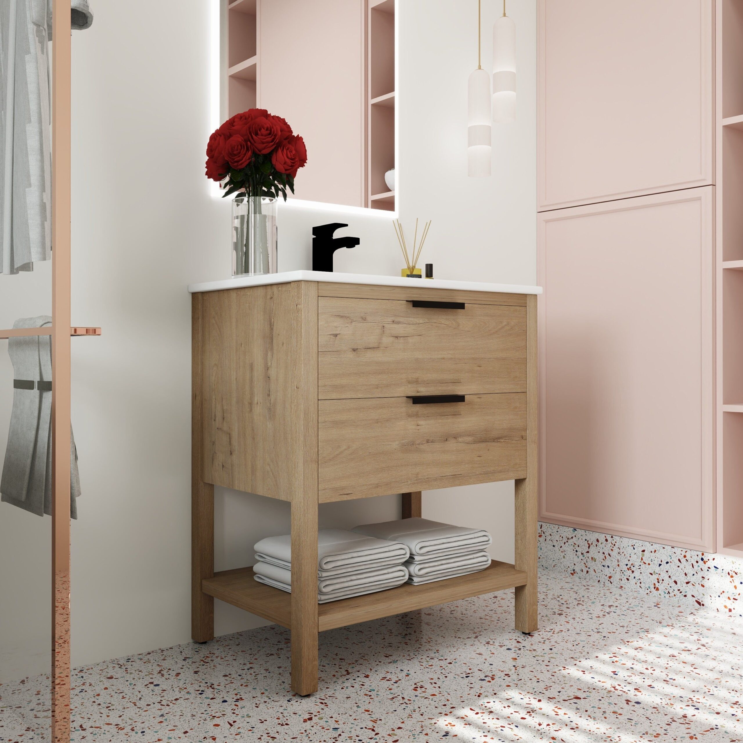 Compact Bathroom Vanity: Maximizing Space with Smart Storage Solutions