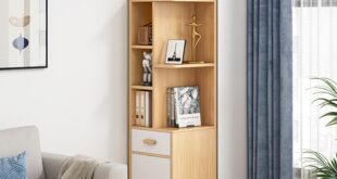 Small Bookshelf With Drawers