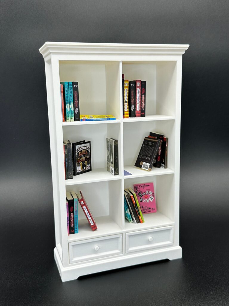 Small Bookshelf With Drawers