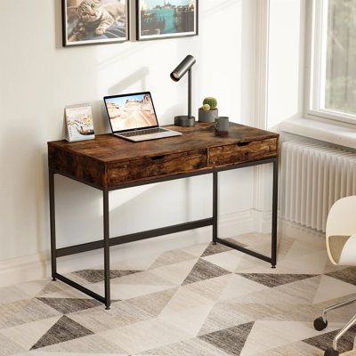 Compact Corner Computer Desk with Handy Storage Options