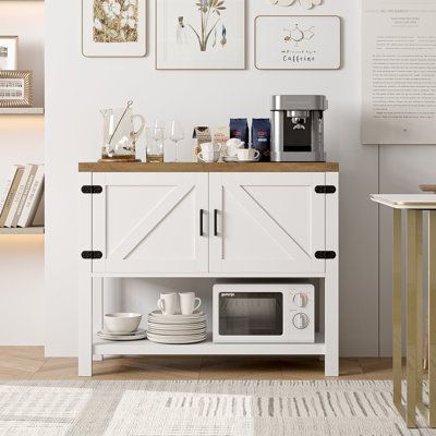 Compact Kitchen Buffet Table: Space-saving Storage Solution for Small Homes