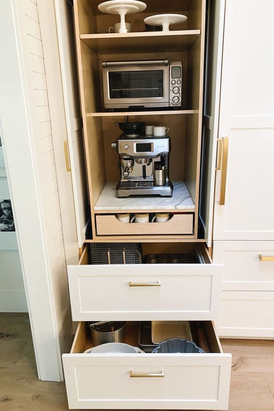 Compact Solutions for Kitchen Organization: Small Storage Cabinet Ideas
