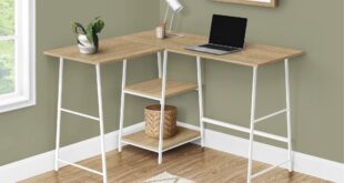 Small Corner Computer Desk With Drawers