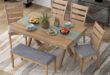 Kitchen Table Sets With Bench And Chairs