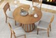 Round Kitchen Table And Chairs Set