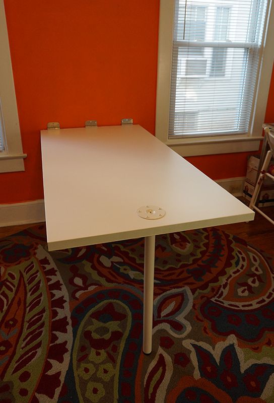 Wall Mounted Folding Table With Legs