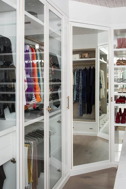 Creative Small Walk In Closet Ideas Featuring Mirror for Your Home