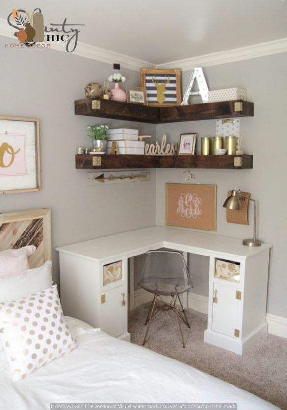 Creative Ways to Decorate Teenage Girls’ Small Bedrooms