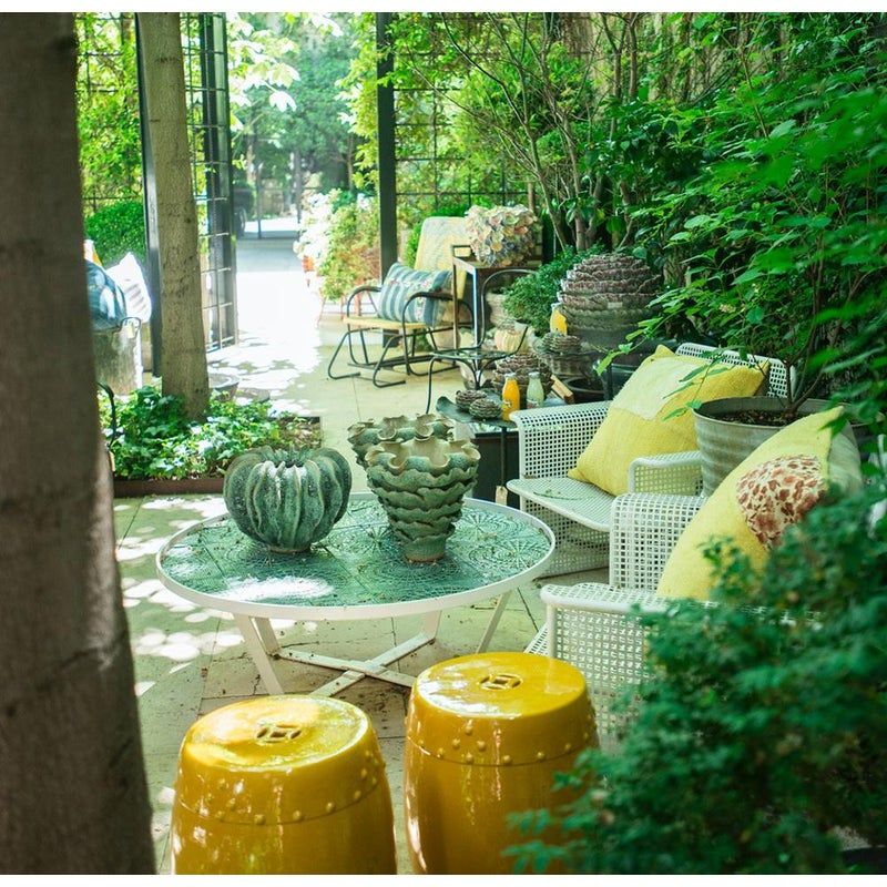 Creative Ways to Use Garden Stools for Your Coffee Table