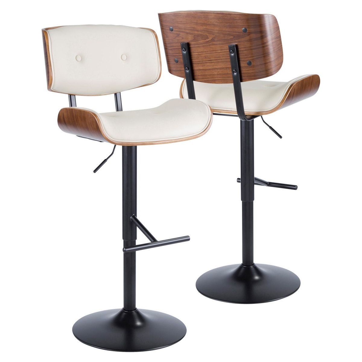 Discover the Timeless Elegance of Swivel Bar Stools with a Mid Century Modern Twist