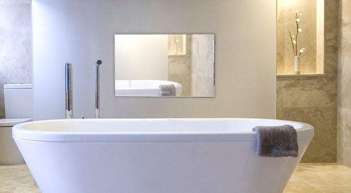 Dive into Relaxation: The Beauty of a Waterproof Bathroom TV